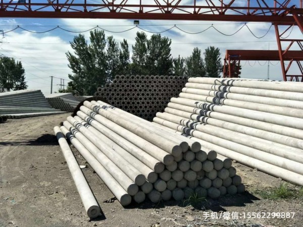 湖南190*10米非预应力水泥电线杆