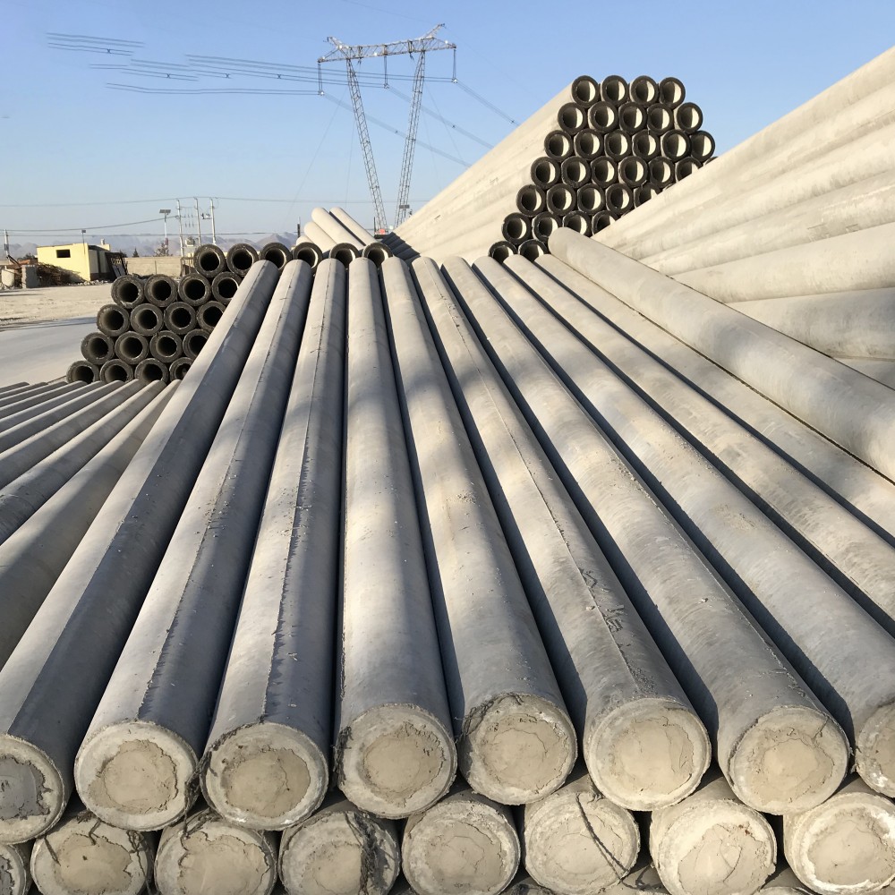 湖南190×18米非预应力水泥电线杆